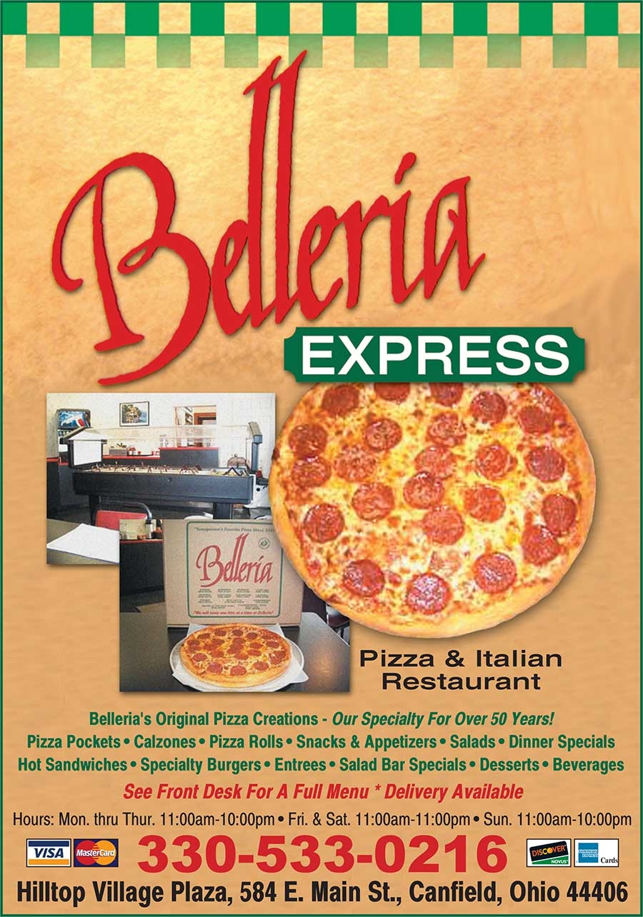 Belleria Pizza & Italian Restaurant Canfield