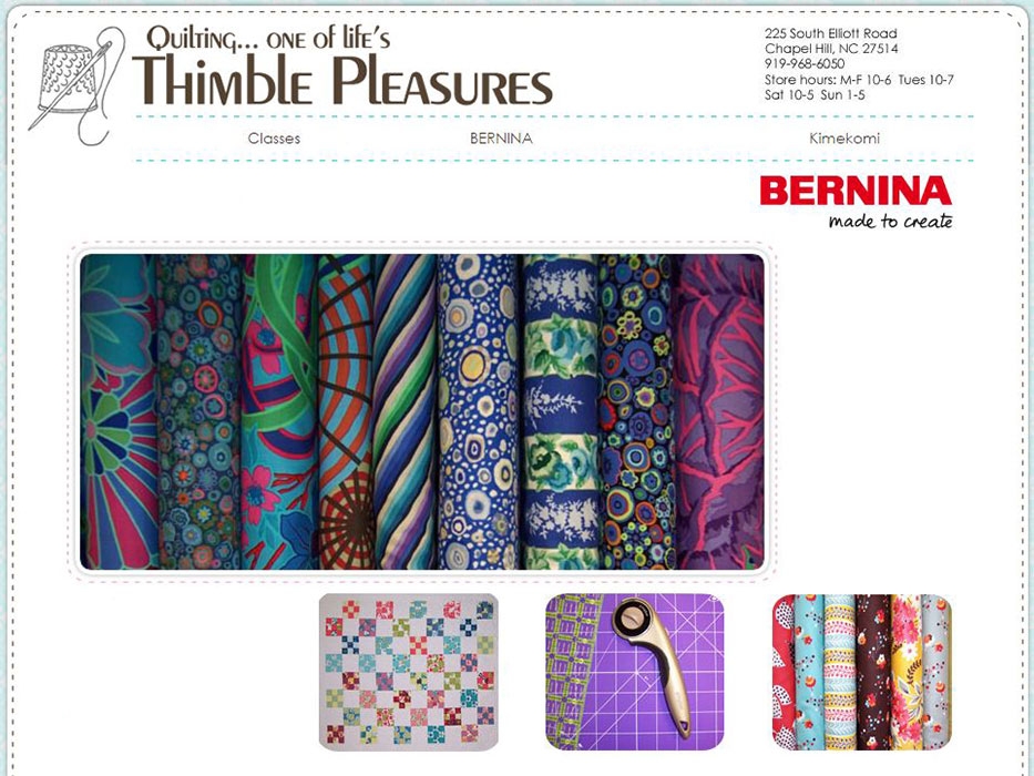 Thimble Pleasures Quilt Shop