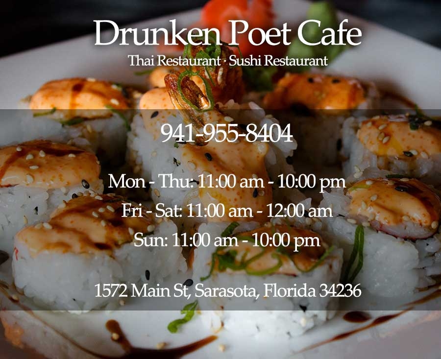 Drunken Poet Cafe Thai Bistro & Sushi Bar