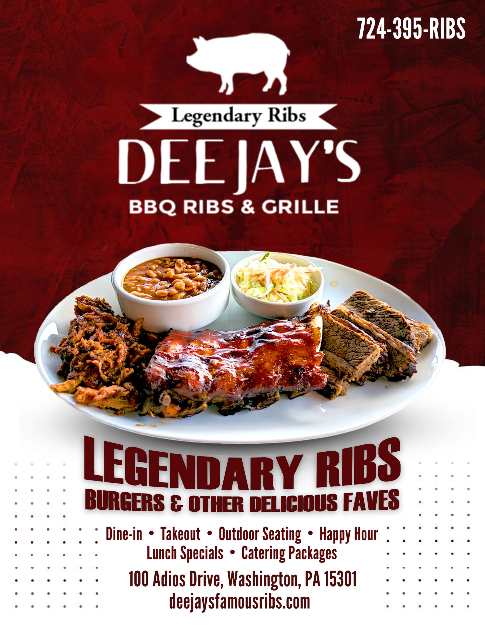 Dee Jay's BBQ Ribs & Grille - Racetrack Rd