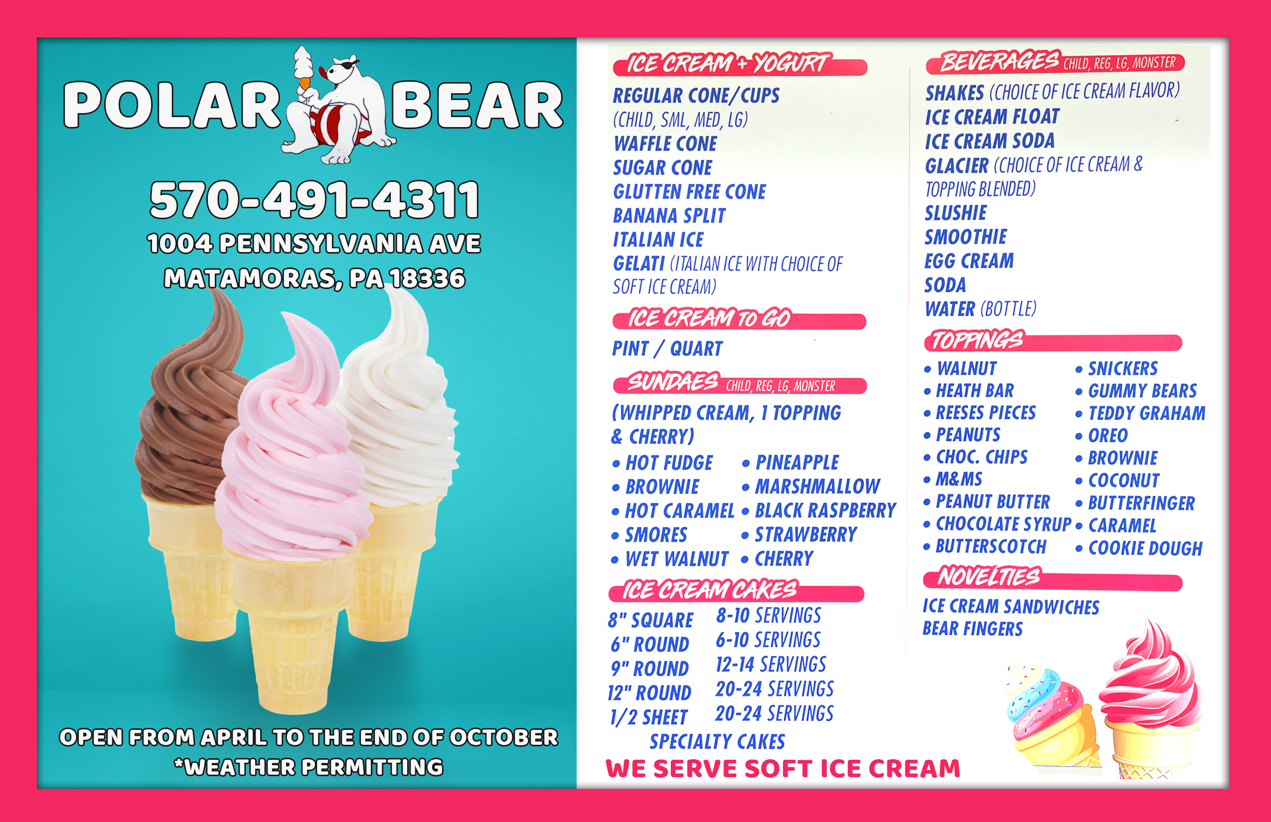 Polar Bear Ice Cream
