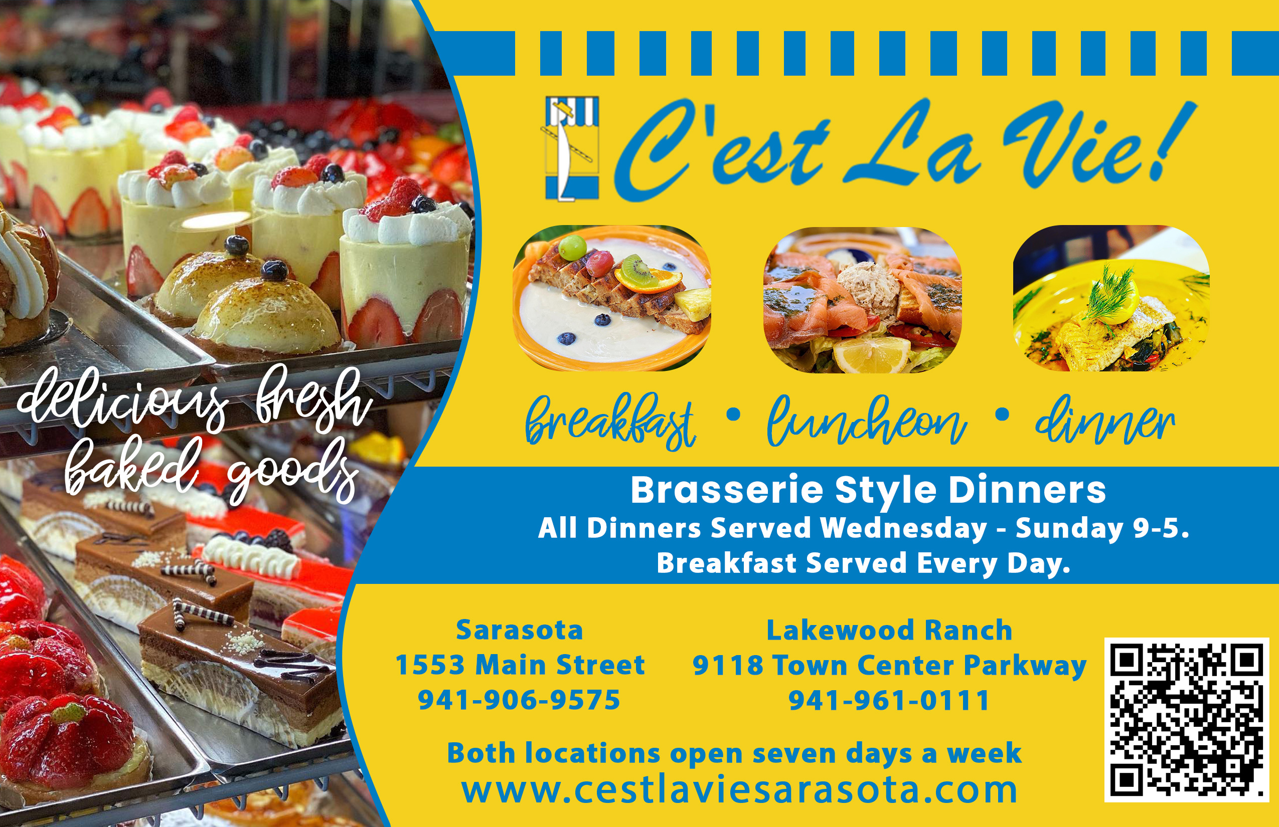 C'est La Vie - Pastries Breakfast & Dinner
