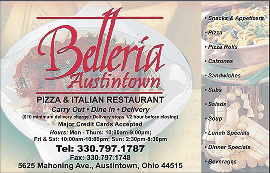 Belleria Pizza & Italian Restaurant Austintown