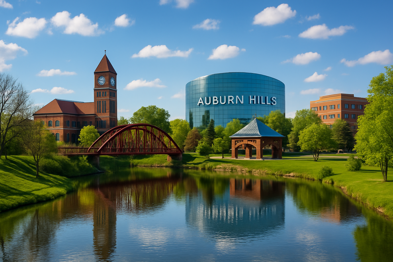 Auburn Hills, MI landscape