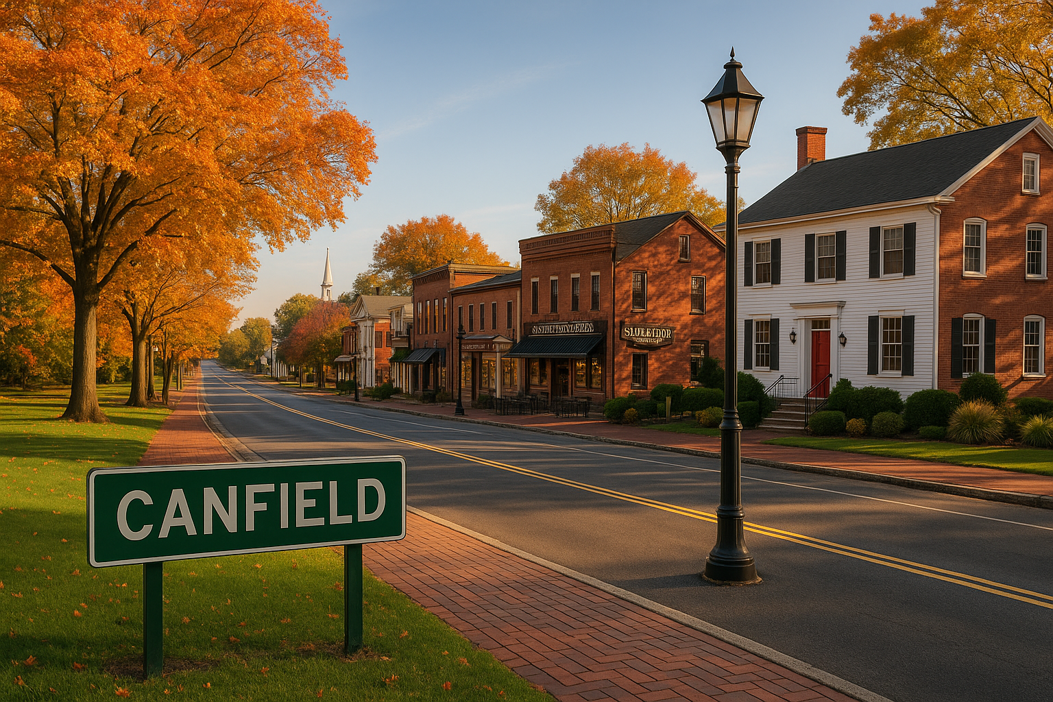 Canfield, OH landscape