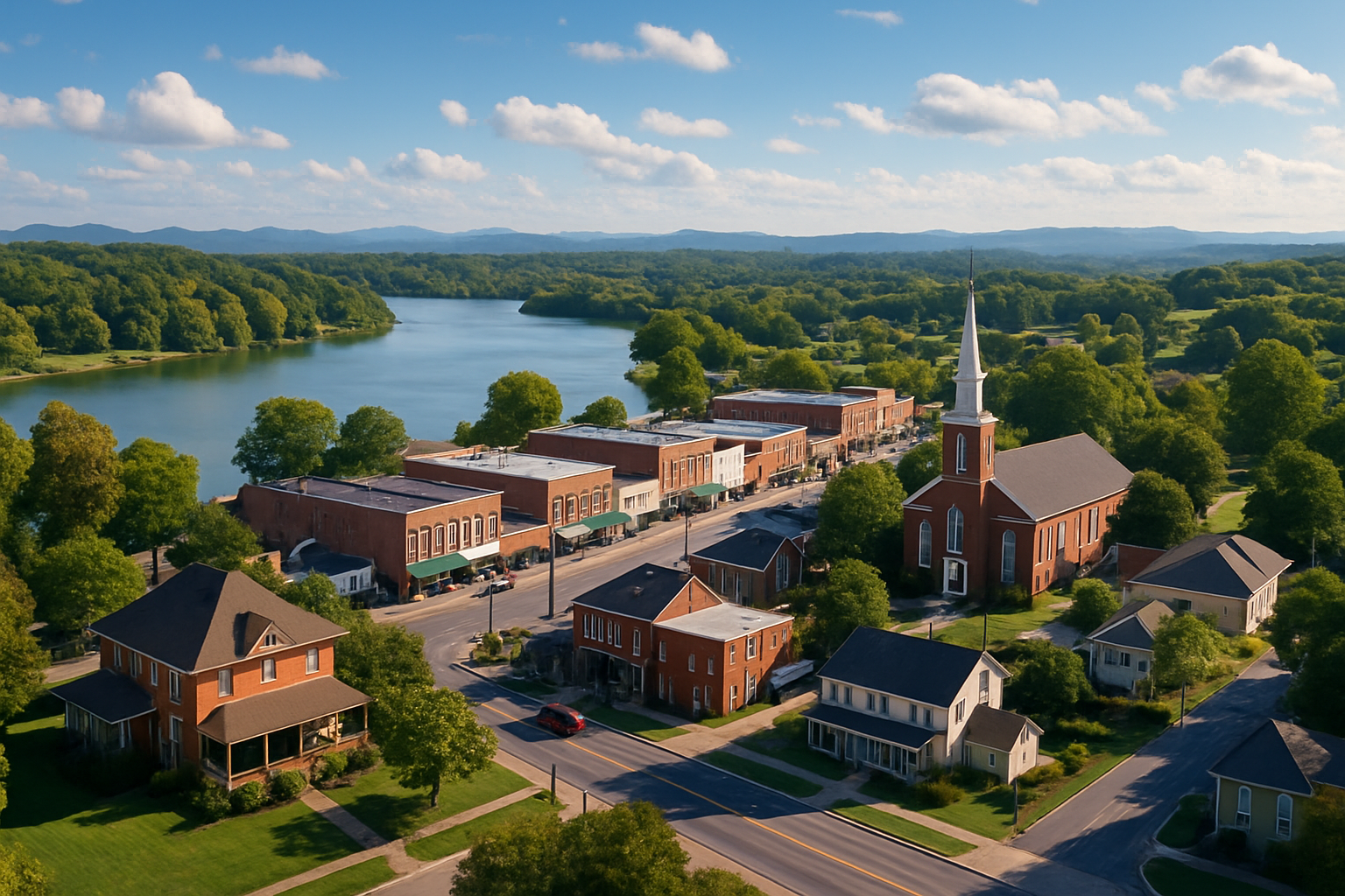 Loudon, TN landscape