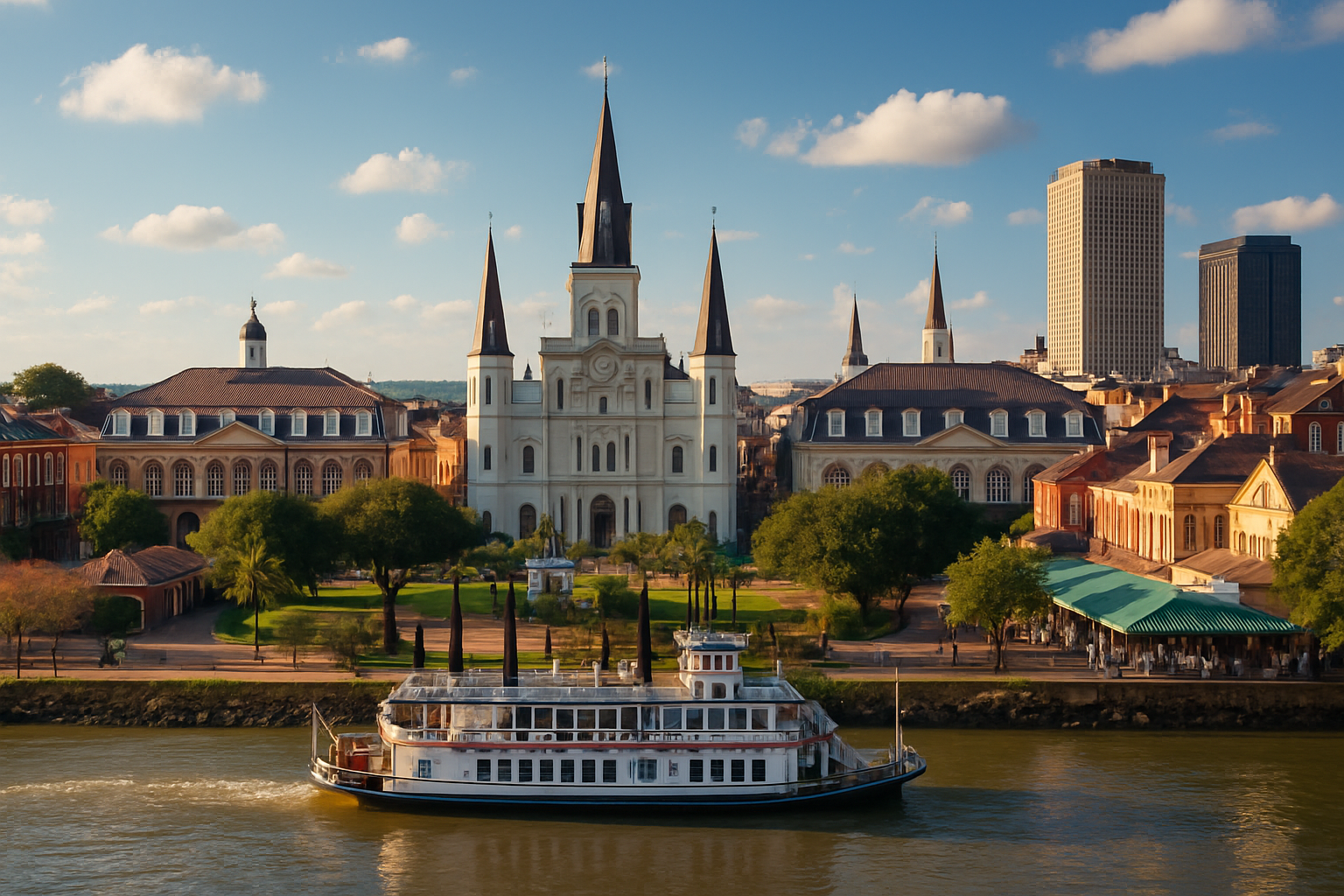 New Orleans, LA landscape