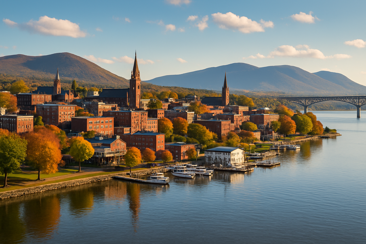 Newburgh, NY landscape