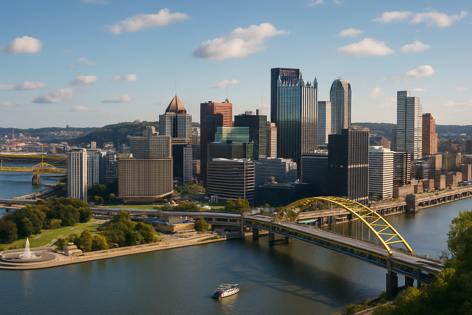 Pittsburgh, PA landscape